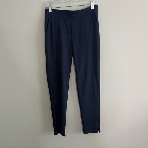 Athleta Brooklyn Ankle Pant in Navy Blue Women's Size 4 - Picture 3 of 6